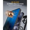 image:imageMiracase for iPhone 17e amp 16e Case with Builtin Private Screen Protector Magnetic with MagSafe FullBody Phone Cover Military Drop Proof 17 E 16 E Bumper 61 inch GreenBlack