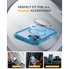 image:imageMiracase for iPhone 17e amp 16e Case with Builtin Private Screen Protector Magnetic with MagSafe FullBody Phone Cover Military Drop Proof 17 E 16 E Bumper 61 inch GreenBlue