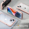 image:imageMiracase Glass Series Designed for iPhone 14 Case 61 inch 2023 Upgrade FullBody Clear Bumper Case with Builtin 9H Tempered Glass Screen Protector and Camera Lens ProtectorCrystal Pink
