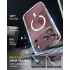 image:imageMiracase for iPhone 14 CaseFullBody Bumper ampScreen ProtectorStorm BlueClear Glitter