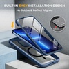 image:imageMiracase for iPhone 14 CaseFullBody Bumper ampScreen ProtectorStorm BlueMagnetic Blue