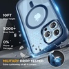 image:imageMiracase for iPhone 14 CaseFullBody Bumper ampScreen ProtectorStorm BlueMagnetic Blue
