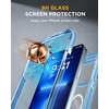 image:imageMiracase for iPhone 14 CaseFullBody Bumper ampScreen ProtectorStorm BlueMagnetic Clear Blue