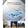 image:imageMiracase for iPhone 14 CaseFullBody Bumper ampScreen ProtectorStorm BlueMagnetic Clear Blue