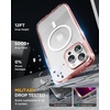 image:imageMiracase for iPhone 14 CaseFullBody Bumper ampScreen ProtectorStorm BlueMagnetic Clear Pink