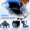 image:imageMiracase 3in1 Car Phone Holder Mount Universal Cell Phone Holders for Your Car Dashboard Air Vent Windshield Compatible with iPhone 16 15 14 13 12 11 Pro Max Xs XR X Gray