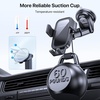 image:imageMiracase 3in1 Car Phone Holder Mount Universal Cell Phone Holders for Your Car Dashboard Air Vent Windshield Compatible with iPhone 16 15 14 13 12 11 Pro Max Xs XR X Gray