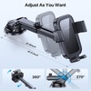image:imageMiracase 3in1 Car Phone Holder Mount Universal Cell Phone Holders for Your Car Dashboard Air Vent Windshield Compatible with iPhone 16 15 14 13 12 11 Pro Max Xs XR X Gray