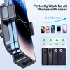image:imageMiracase 3in1 Car Phone Holder Mount Universal Cell Phone Holders for Your Car Dashboard Air Vent Windshield Compatible with iPhone 16 15 14 13 12 11 Pro Max Xs XR X Gray