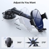 image:imageMiracase 3in1 Cell Phone Holders for Your Car Universal Car Phone Holder Mount for Dashboard Air Vent Windshield Compatible with iPhone16 15 14 13 12 14 Pro Max Xs XR X Galaxy Blue