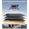 image:imageMiracase Latest Upgrade for MagSafe Car Mount 33LBS Strong Suction amp 2200gf Magnetic Small Phone Holders for Your Car Dashboard 360 Adjustable Car Phone Holder Mount for iPhone Garmin GPSDeep Black