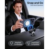 image:imageMiracase Latest Upgrade for MagSafe Car Mount 33LBS Strong Suction amp 2200gf Magnetic Small Phone Holders for Your Car Dashboard 360 Adjustable Car Phone Holder Mount for iPhone Garmin GPSGraphite