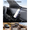 image:imageMiracase Latest Upgrade for MagSafe Car Mount 33LBS Strong Suction amp 2200gf Magnetic Small Phone Holders for Your Car Dashboard 360 Adjustable Car Phone Holder Mount for iPhone Garmin GPSGraphite