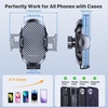 image:imageMiracase Latest Upgrade for MagSafe Car Mount 33LBS Strong Suction amp 2200gf Magnetic Small Phone Holders for Your Car Dashboard 360 Adjustable Car Phone Holder Mount for iPhone Garmin GPSCarbon Fiber