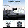 image:imageMiracase Latest Upgrade for MagSafe Car Mount 33LBS Strong Suction amp 2200gf Magnetic Small Phone Holders for Your Car Dashboard 360 Adjustable Car Phone Holder Mount for iPhone Garmin GPSGlossy Black
