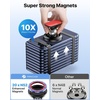 image:imageMiracase Latest Upgrade for MagSafe Car Mount 33LBS Strong Suction amp 2200gf Magnetic Small Phone Holders for Your Car Dashboard 360 Adjustable Car Phone Holder Mount for iPhone Garmin GPSGraphite