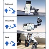 image:imageMiracase Latest Upgrade for MagSafe Car Mount 33LBS Strong Suction amp 2200gf Magnetic Small Phone Holders for Your Car Dashboard 360 Adjustable Car Phone Holder Mount for iPhone Garmin GPSDeep Black