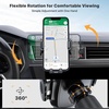 image:imageMiracase Latest Upgrade for MagSafe Car Mount 33LBS Strong Suction amp 2200gf Magnetic Small Phone Holders for Your Car Dashboard 360 Adjustable Car Phone Holder Mount for iPhone Garmin GPSCarbon Fiber