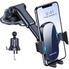 image:imageMiracase 3in1 Cell Phone Holders for Your Car Universal Car Phone Holder Mount for Dashboard Air Vent Windshield Compatible with iPhone16 15 14 13 12 14 Pro Max Xs XR X Galaxy Blue