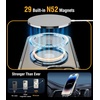 image:imageMiracase 2024 Magnetic for iPhone 15 Pro Max Case with Stand Compatible with MagSafe Military Drop Protection Flexible amp Reliable Builtin Kickstand Slim Phone Case for 15 Pro Max Clear GlitterClear Glitter