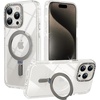 image:imageMiracase 2024 Magnetic for iPhone 15 Pro Max Case with Stand Compatible with MagSafe Military Drop Protection Flexible amp Reliable Builtin Kickstand Slim Phone Case for 15 Pro Max Clear GlitterClear Glitter