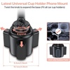 image:imageMiracase Cup Phone Holder for Car Upgraded Version Adjustable Long Neck Car Cup Holder Phone Mount Cradle Friendly Compatible with iPhone Samsung Google and All Smartphones RedPink