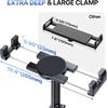 image:imageMiracase Cup Phone Holder for Car Upgraded Version Adjustable Long Neck Car Cup Holder Phone Mount Cradle Friendly Compatible with iPhone Samsung Google and All Smartphones RedBlackTablet Mount