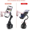 image:imageMiracase Cup Phone Holder for Car Upgraded Version Adjustable Long Neck Car Cup Holder Phone Mount Cradle Friendly Compatible with iPhone Samsung Google and All Smartphones RedPink