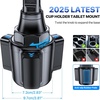 image:imageMiracase Cup Phone Holder for Car Upgraded Version Adjustable Long Neck Car Cup Holder Phone Mount Cradle Friendly Compatible with iPhone Samsung Google and All Smartphones RedBlackTablet Mount