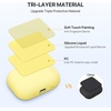 image:imageMiracase Designed for Airpods Pro 2nd Case with Cleaner Kit Soft Skin Cases for Airpod Pro 2 20232022 Front LED Visible Liquid Silicone Cover with Lanyard YellowYellow