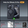 image:imageMiracase Magnetic for iPhone 18 Pro Max Case Glass BlueBlack
