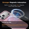 image:imageMiracase Magnetic for iPhone 18 Pro Max Case Glass BlueBlackcurrant