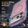 image:imageMiracase Magnetic for iPhone 18 Pro Max Case Glass BlueBlackcurrant