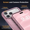 image:imageMiracase Magnetic for iPhone 18 Pro Max Case Glass BlueBlackcurrant
