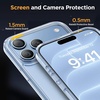 image:imageMiracase Magnetic for iPhone 18 Pro Max Case Glass BlueClear