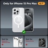 image:imageMiracase Magnetic for iPhone 18 Pro Max Case Glass BlueClear