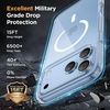 image:imageMiracase Magnetic for iPhone 18 Pro Max Case Glass BlueClear