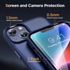 image:imageMiracase Magnetic for iPhone 18 Pro Max Case Glass BlueDark Blue