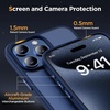 image:imageMiracase Magnetic for iPhone 18 Pro Max Case Glass BlueDark Blue