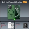 image:imageMiracase Magnetic for iPhone 18 Pro Max Case Glass BlueDark Green