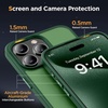 image:imageMiracase Magnetic for iPhone 18 Pro Max Case Glass BlueDark Green
