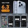 image:imageMiracase Magnetic for iPhone 18 Pro Max Case Glass BlueGlass Blue