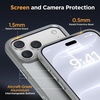 image:imageMiracase Magnetic for iPhone 18 Pro Max Case Glass BlueGray