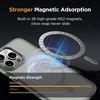 image:imageMiracase Magnetic for iPhone 18 Pro Max Case Glass BlueGrey