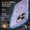 image:imageMiracase Magnetic for iPhone 18 Pro Max Case Glass BlueLavender