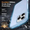 image:imageMiracase Magnetic for iPhone 18 Pro Max Case Glass BlueLight Blue