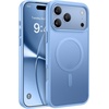 image:imageMiracase Magnetic for iPhone 18 Pro Max Case Glass BlueLight Blue