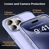 image:imageMiracase Magnetic for iPhone 18 Pro Max Case Glass BlueLight Purple