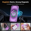 image:imageMiracase Magnetic for iPhone 18 Pro Max Case Glass BlueLilac Pink