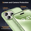 image:imageMiracase Magnetic for iPhone 18 Pro Max Case Glass BlueMatcha Green